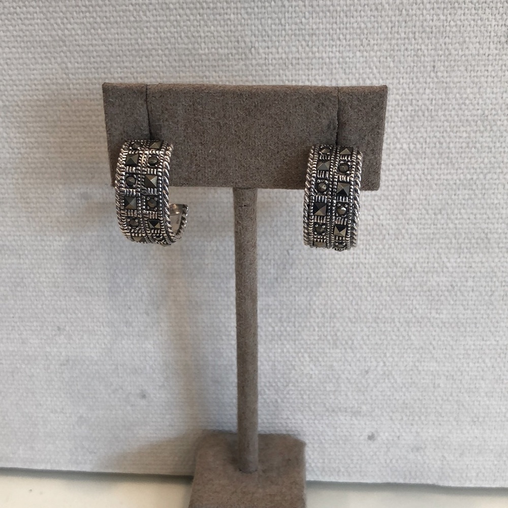 Sterling Marcasite Earring